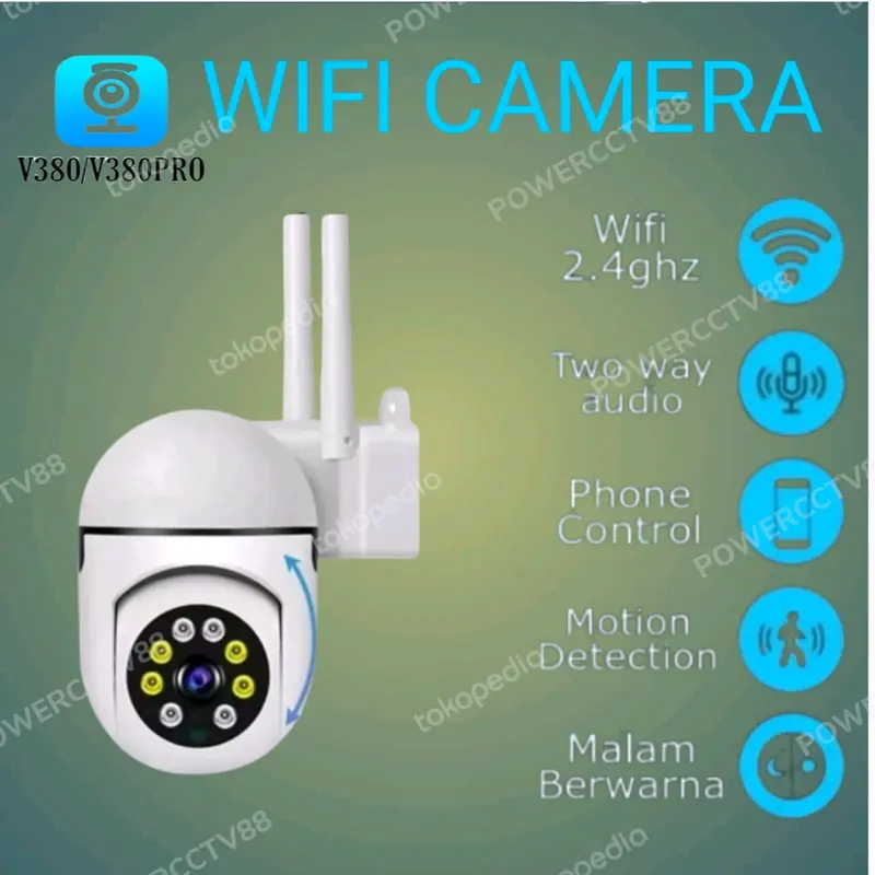 CCTV Wifi IP Camera 1080P HD V380 Pro CCTV 2 Way Audio 0