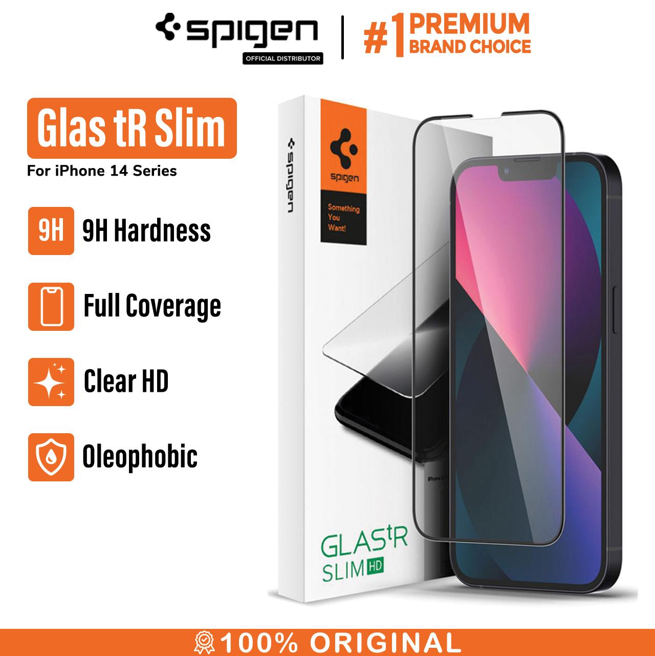 Spigen iPhone 14 Pro Max "Glas.tR Slim HD" (1Pack) FC - Black AGL05209-1