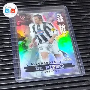 ALESSANDRO DEL PIERO Joga Bonito Kartu Bola Holo Topps x jersey chrome