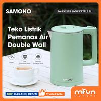 Gambar SAMONO Electric Kettle Teko Listrik Pemanas Air 2Liter SW-EKS17B dari MiFun Living Kota Denpasar 1 Tokopedia