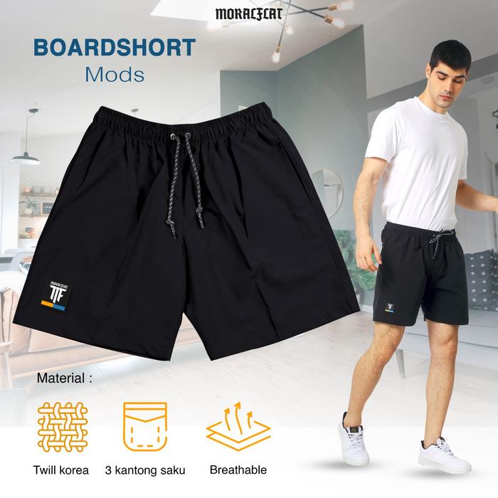 Gambar Moral Flat Official - Boardshort - Celana Pendek Pria - MODS dari Moralflat Kota Administrasi Jakarta Selatan Tokopedia