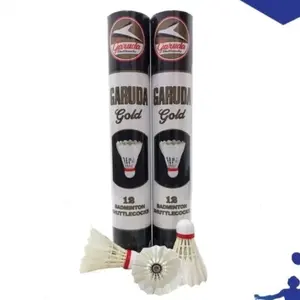 Bola Bulu Tangkis Garuda Shuttle Cock Badminton Raket Ball