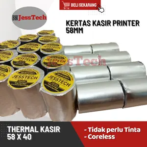KERTAS PRINTER BLUETOOTH 58 X 40 THERMAL