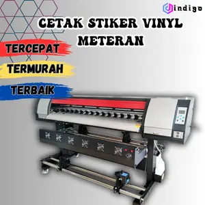 Print Stiker Vinyl Meteran / Harga Termurah /Kualitas Terbaik