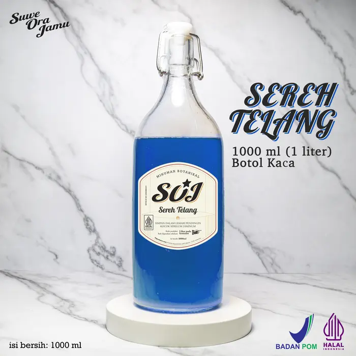 Gambar Sereh Telang - Suwe Ora Jamu (1000 ml) - Botol Kaca dari Suwe Ora Jamu Kota Administrasi Jakarta Selatan 5 Tokopedia