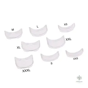 Ring Sizer / Pengecil Ukuran Cincin Bahan Silikon Transparan 8 Ukuran