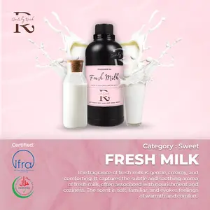 PREMIUM 50gr Fresh Milk Fragrance Oil Aroma Parfume Candle Soap Bar