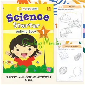 Sains KB/TK Nursery Land - Science Starter Activity Book 1