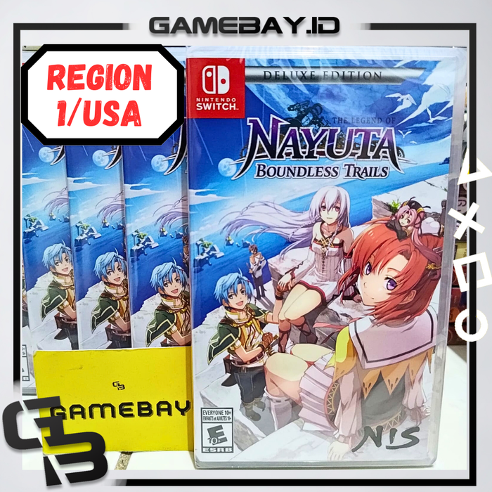 Gambar Nintendo Switch The Legend of Nayuta Boundless Trails - Deluxe Edition - Usa dari GameBayID Kota Administrasi Jakarta Barat Tokopedia