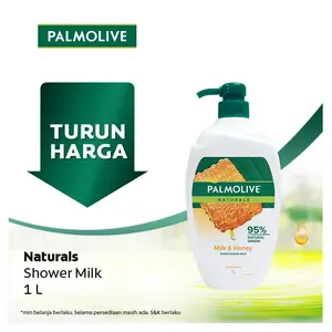 Palmolive Sabun Mandi Naturals Milk & Honey 1L