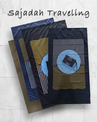 Gambar Sajadah Traveling Pouch Sajadah Dompet Anti Slip 60 x 110 cm - HitamCircle, 60 x 110 dari Basmala Store Kota Tangerang Selatan 1 Tokopedia