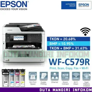 Epson WorkForce Pro WF C579R - Duplex All-in-One Inkjet Printer