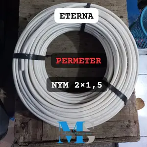 kabel eterna 2x1.5 per meter surabaya