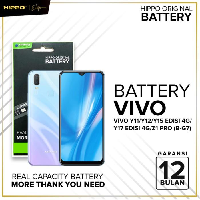 Gambar HIPPO Baterai VIVO Y11/Y12/(B-G7) 100% Original Battery dari Hippo Official Store Kota Administrasi Jakarta Barat Tokopedia
