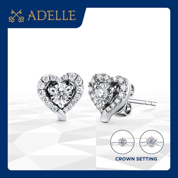 Gambar Adelle Jewellery - Harley Earrings - Anting Emas Berlian dari Adelle Jewellery Kota Administrasi Jakarta Utara Tokopedia