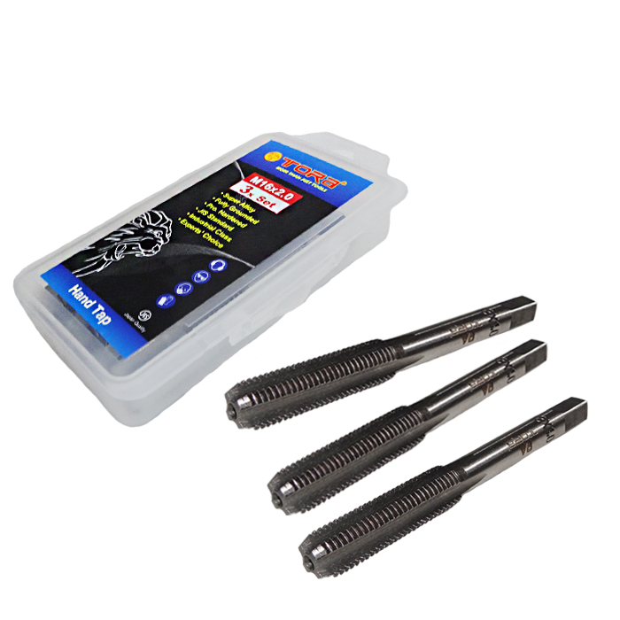 Gambar TORA Hand Tap Set 3 Pcs M16 x 2,0 - Tap Ulir Drat Baut dari Tora Official Shop Kab. Bandung Tokopedia