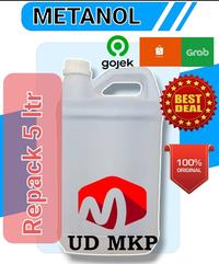 Gambar metanol kemasan repack jerigen 5 ltr dari Maju Kimia Parfum Kota Semarang 1 Tokopedia