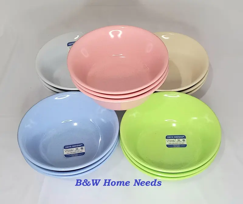 Onyx Mangkok Sayur 7 Inch / Inci Deep Bowl Melamin / Melamine (2607) 3