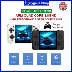 POWKIDDY RGB30 Portable Retro Handheld Video Game Console Classic