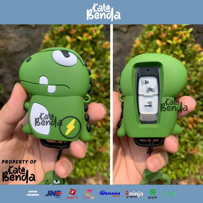 Sarung Remote DINOSAURUS Scoopy 2023/PCX/ADV/Vario 160/125 New Keyless 1