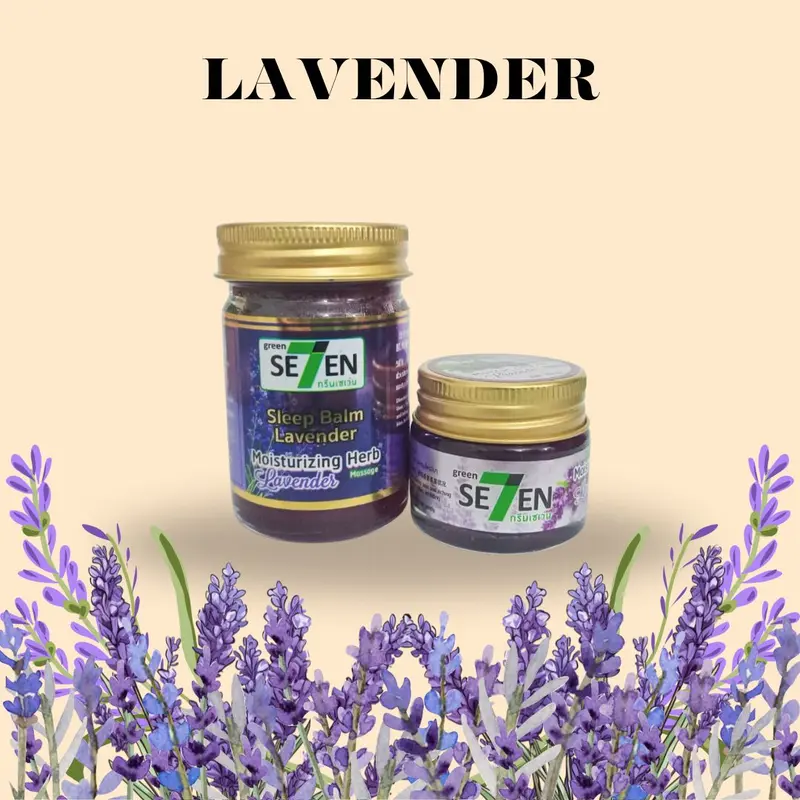 Balsem Seven Lavender & Lemongrass Impor Thailand Anti Nyamuk 2