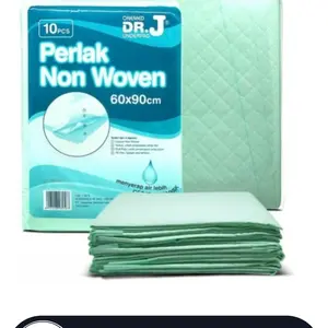 Perlak Underpad Dr J Onemed Perlak Sekali Pakai 60x90 cm isi 10 Pcs
