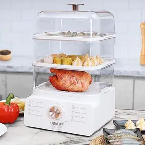 Idealife Food Steamer Pengukus Makanan IL 114a (3 Layer)