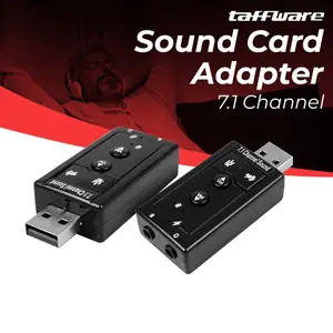 USB 7.1 Channel Sound Card Adapter Audio Adapter