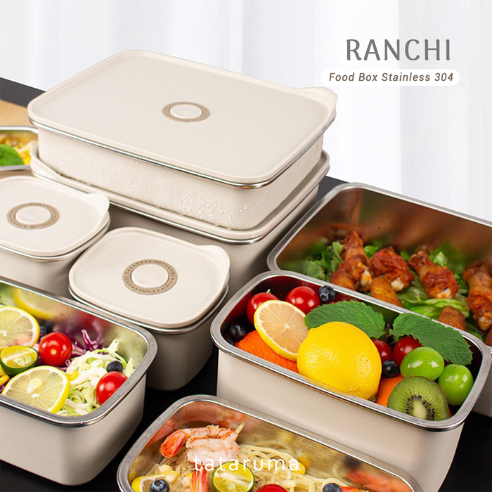 Jual RANCHI - Food Box Stainless 304 dengan Tanggal Anti Bocor Tahan ...