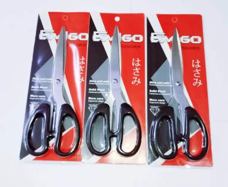 GUNTING STAINLESS TAJAM EMIGO / GUNTING KECIL SEDANG BESAR 3
