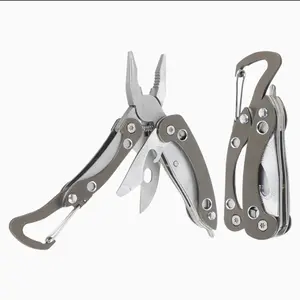 Tang Lipat Multifungsi EDC Stainless steel - Silver