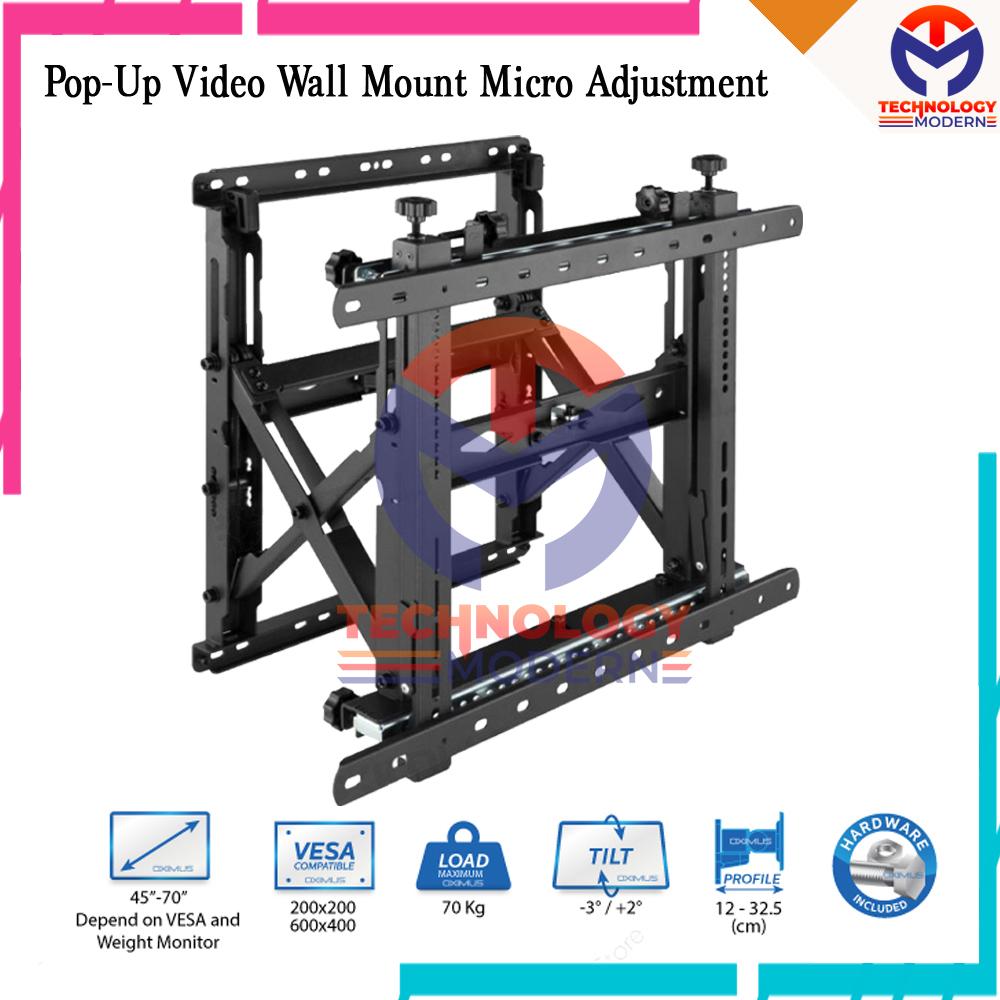 Bracket TV/Pop Out Video Wall Mount Adjustable For LED TV 45-70 Inch