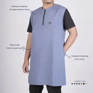 Rompi Shalat Pria bahan Supernova Lembut Halus Nyaman DIpakai