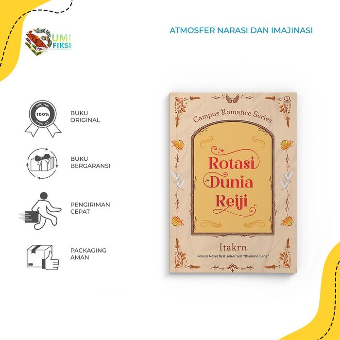 Gambar Buku Novel - Rotasi Dunia Reiji - Bumifiksi dari bumifiksijakarta Jakarta Selatan Tokopedia