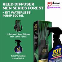Gambar Bundling KIT Waterless Pump 500 ML + Reed Diffuser Men Series -Forest dari KIT Autocare Kota Tangerang 2 Tokopedia