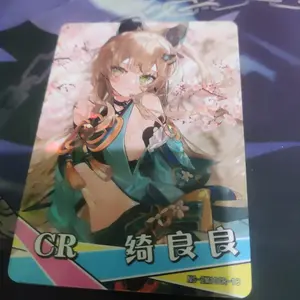 kirara genshin impact cr 2m10 goddess story tcg waifu card