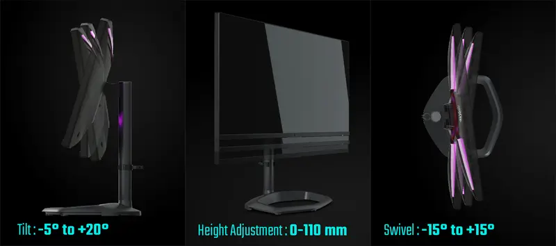 Cooler Master Tempest GP27U Monitor MiniLED 27 inch 4K 3840x2160 160hz 1ms IPS Quantum Dot 3