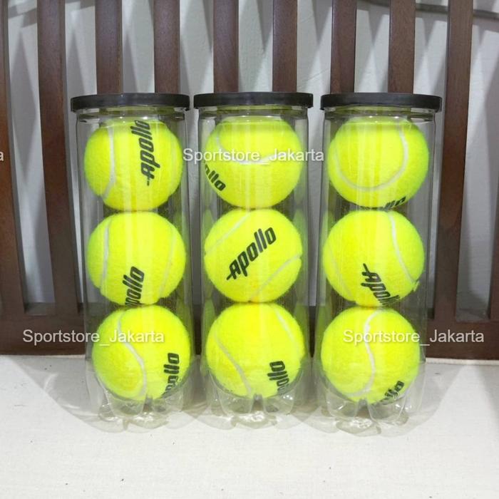 Jual BOLA TENIS APOLLO ORIGINAL - BOLA KASTI APOLLO ORIGINAL - BOLA ...