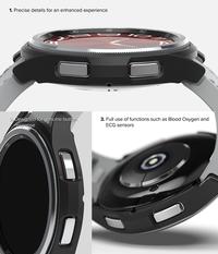 Gambar Case Samsung Galaxy Watch 6 Ringke Slim Hard Thin Casing - Black/Clear, 44mm dari GET-WID Kota Administrasi Jakarta Barat 2 Tokopedia