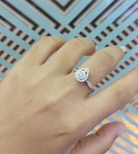 Gambar 1 Set Perhiasan Pearshape VLR1009255 Victoria Jewellery dari Victoria Jewellery Online Kota Administrasi Jakarta Selatan 4 Tokopedia