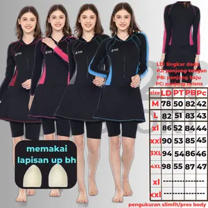 Baju renang wanita, Deving Rok Lengan Panjang dewasa
