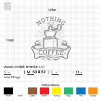 Gambar Cutting Sticker Coffee Shop Nothing But Coffee Stiker Dekorasi Dinding - Hitam dari LANCARI Kota Administrasi Jakarta Pusat 3 Tokopedia