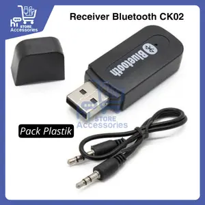 BLUETOOTH RECEIVER CK02 USB | BT-163 CK-02 WIRELESS AUDIO MUSIC
