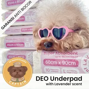 Underpad / Alas Pipis Perlak Anjing Murah 45x60 60x45 M Satuan