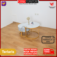 Gambar Meja Tamu Twins Marmer Laci NORDIC series dari Citra furniture Kota Administrasi Jakarta Pusat 3 Tokopedia