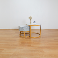 Gambar Meja Tamu Twins Marmer Laci NORDIC series dari Citra furniture Kota Administrasi Jakarta Pusat 5 Tokopedia