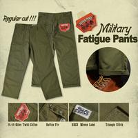 Gambar Vintage Military Fatigue Pants Olive Green Regular Fit - 28 dari bluestatesdenim Kota Administrasi Jakarta Barat 4 Tokopedia