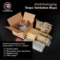 Gambar Carpentia Stand Akrilik Besi/ Datar Persegi 10,5x10,5 cm /Display Mini - Putih dari Carpentia Indonesia Kota Tangerang Selatan 3 Tokopedia