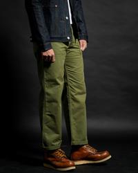 Gambar Vintage Military Fatigue Pants Olive Green Regular Fit - 28 dari bluestatesdenim Kota Administrasi Jakarta Barat 2 Tokopedia