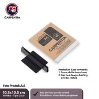 Gambar Carpentia Stand Akrilik Besi/ Datar Persegi 10,5x10,5 cm /Display Mini - Putih dari Carpentia Indonesia Kota Tangerang Selatan 5 Tokopedia